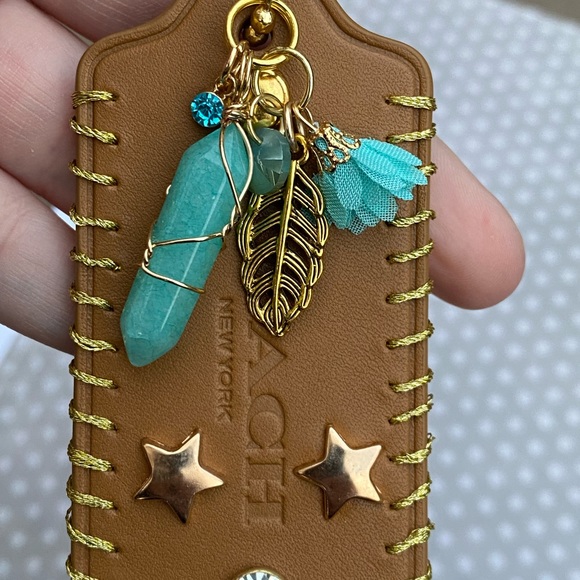 Coach Custom Crystal Xtra Large Hang Tag - Picture 3 of 10